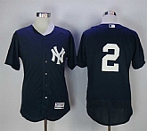 New York Yankees #2 Derek Jeter Navy Flexbase Collection Stitched Jersey,baseball caps,new era cap wholesale,wholesale hats